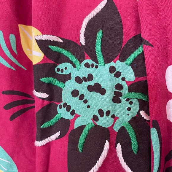 HILFIGER COLLECTION Carribean Pleated Pants with Hand Embroidery - RARE - Picture 12 of 16